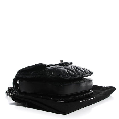 Chanel Lambskin Quilted Mini Chanel 3 Flap Black 4 of 8