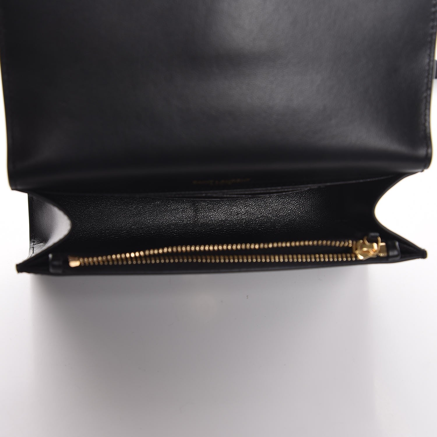 Saint Laurent Smooth Calfskin Monogram Kate Belt Bag Black 7 of 14