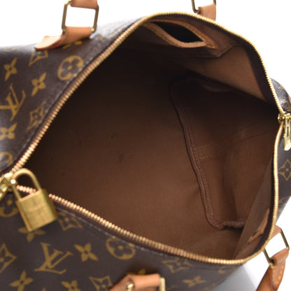 Louis Vuitton Monogram Speedy Bandouliere 35 5 of 15