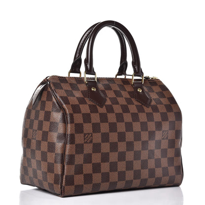 Louis Vuitton Damier Ebene Speedy 25 3 of 10