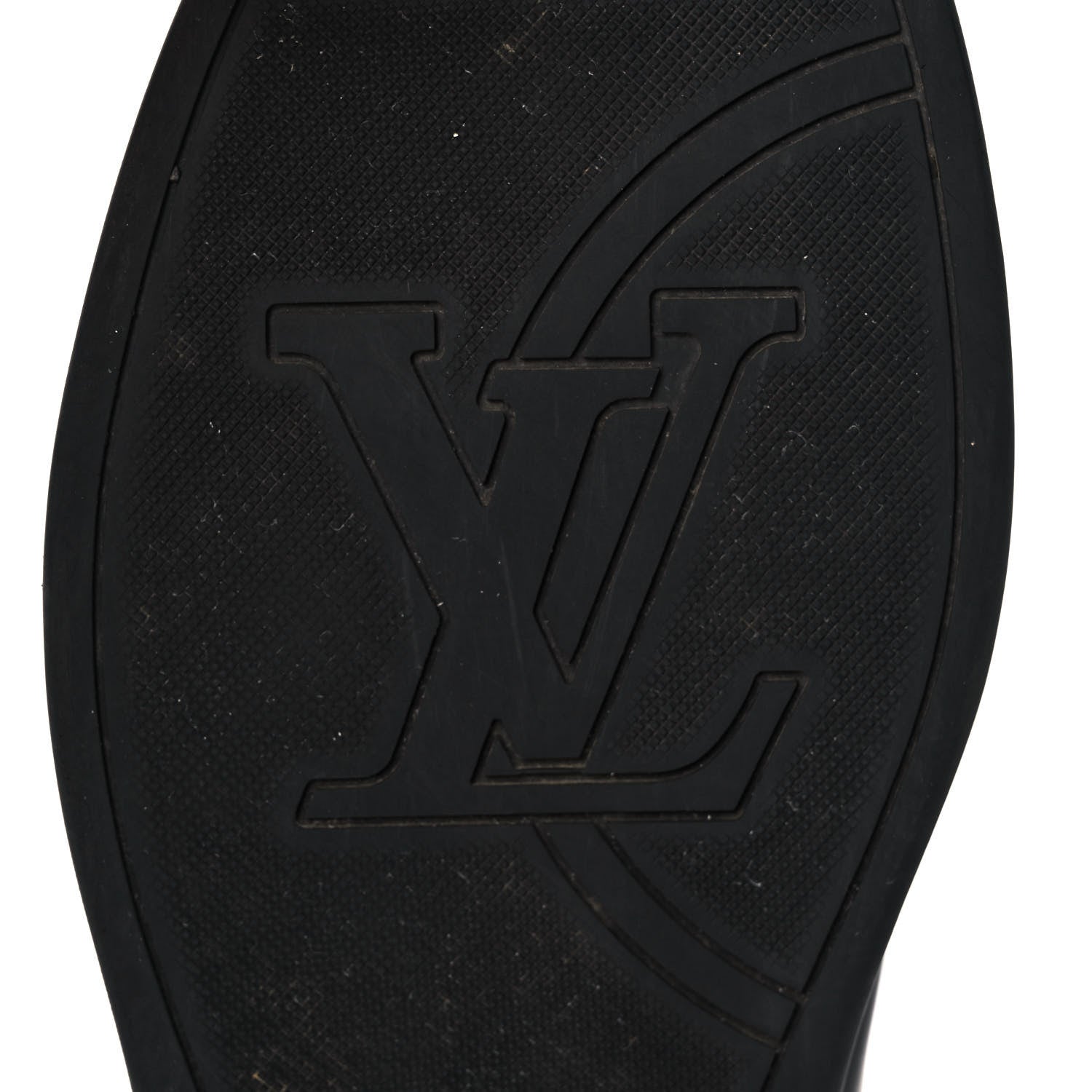 Louis Vuitton Monogram Eclipse Mens Passenger High Top Sneaker Boots 8 Black 6 of 11