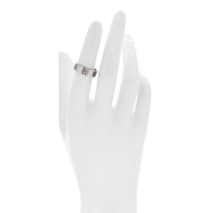 Cartier 18K White Gold 5.5mm LOVE Ring 51 5.75 2 of 4