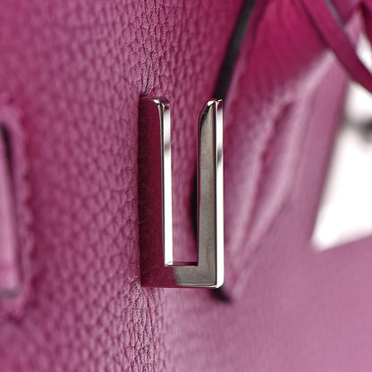 Hermes Togo Birkin 30 Rose Pourpre 23 of 38