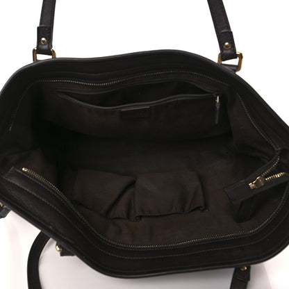 Gucci GG Supreme Monogram Medium Joy Tote Dark Brown 5 of 9