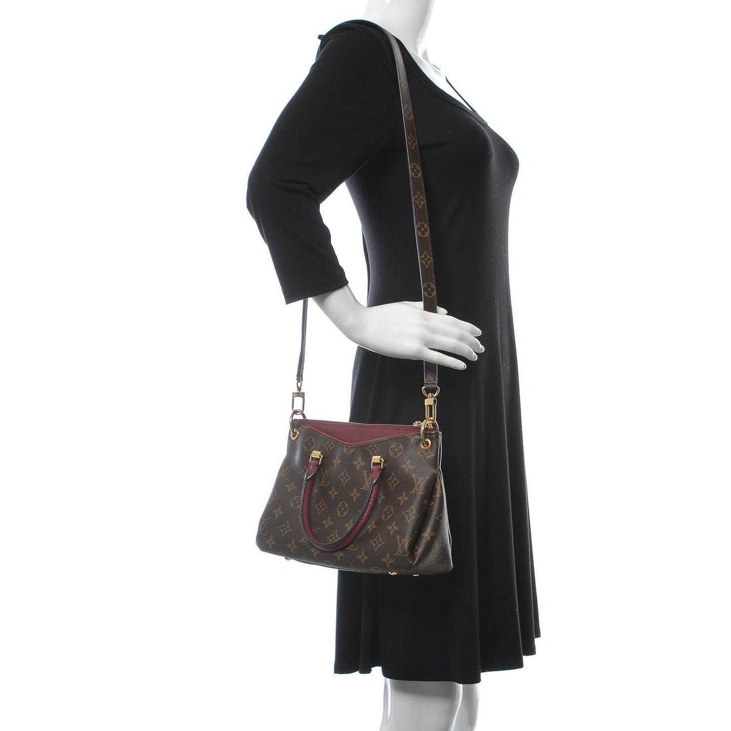 Monogram Pallas Full BB Raisin