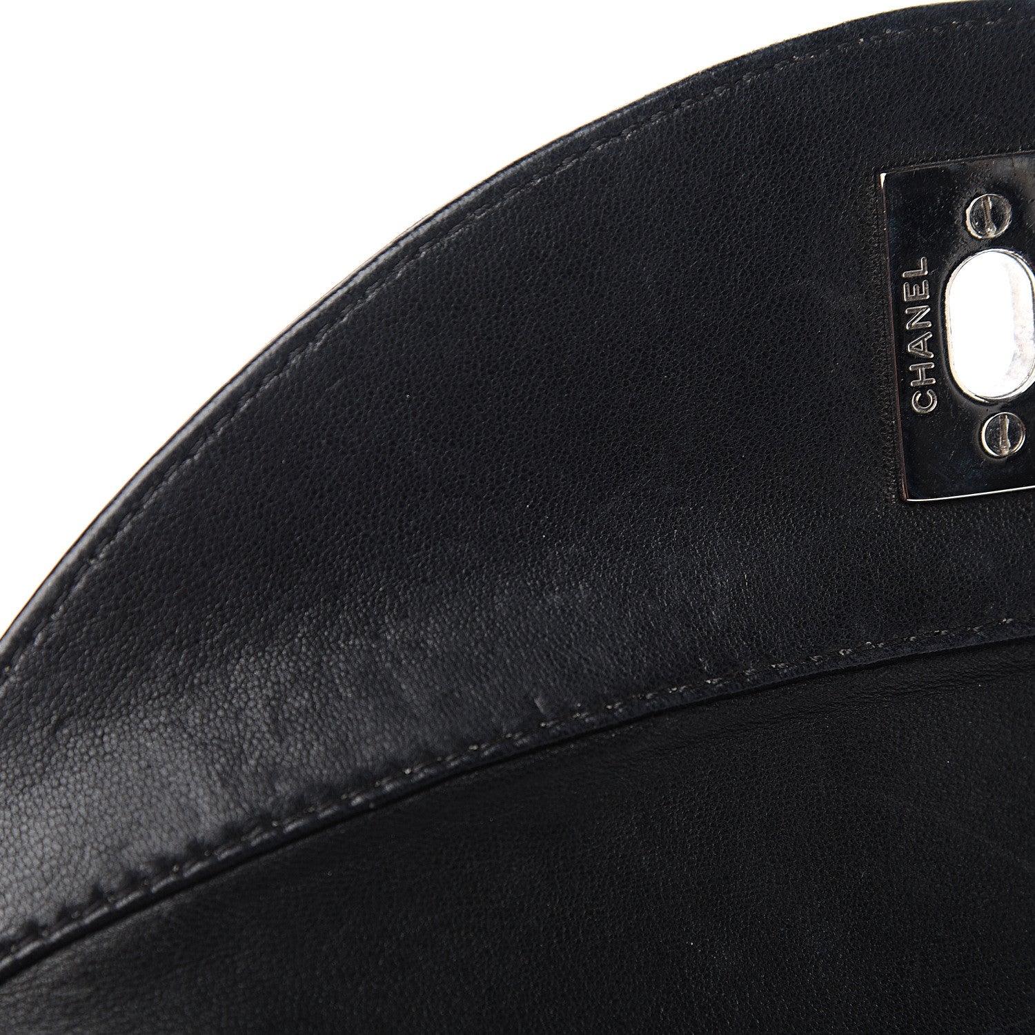 Chanel Lambskin Quilted Small Single Flap Black 7 of 10