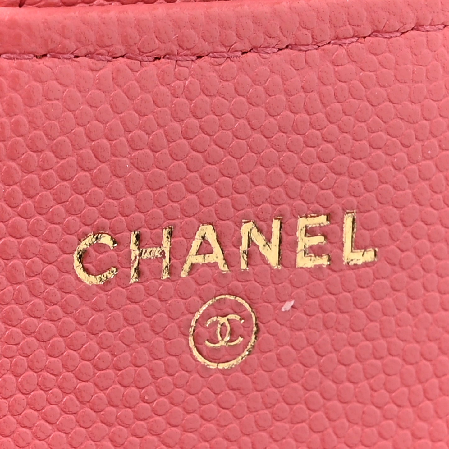 Caviar Quilted Medium Gusset Flap Wallet Pink