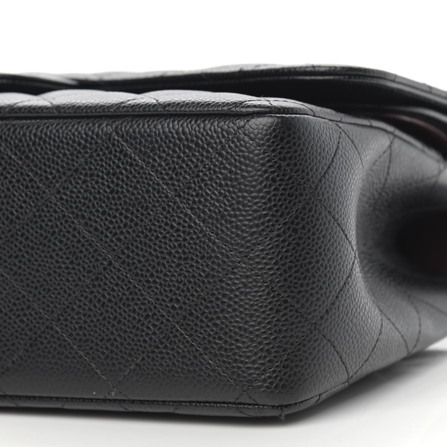 Chanel Caviar Quilted Jumbo Double Flap Black 10 of 11