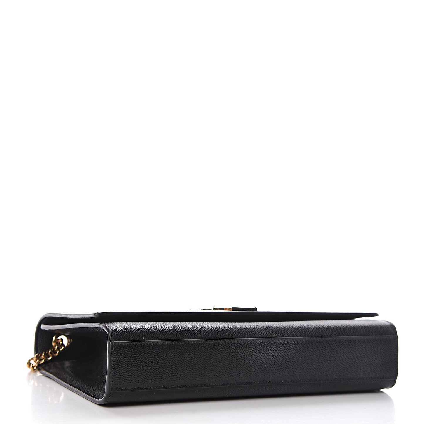 Grain De Poudre Medium Classic Monogram Kate Satchel Black