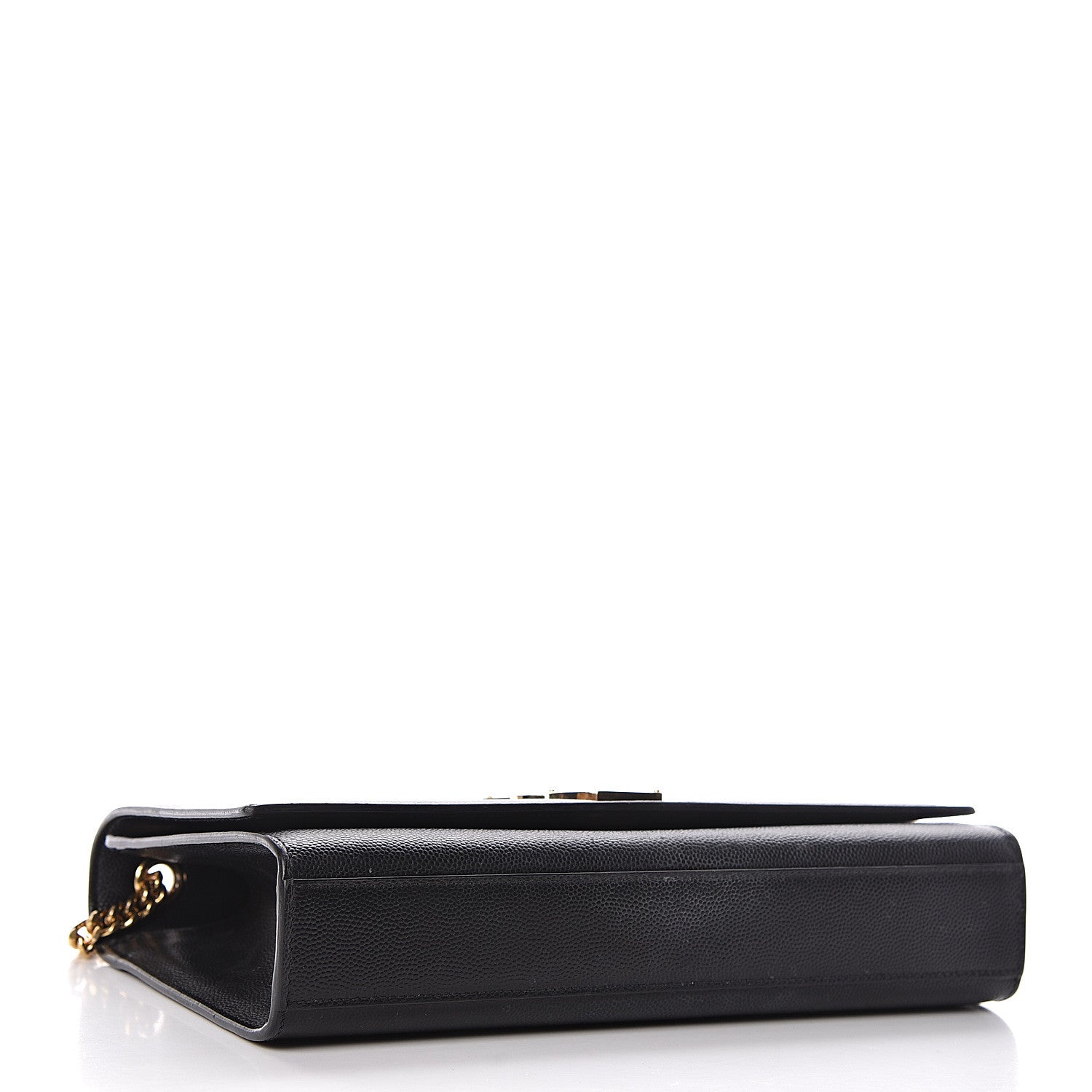 Saint Laurent Grain De Poudre Medium Classic Monogram Kate Satchel Black 4 of 11