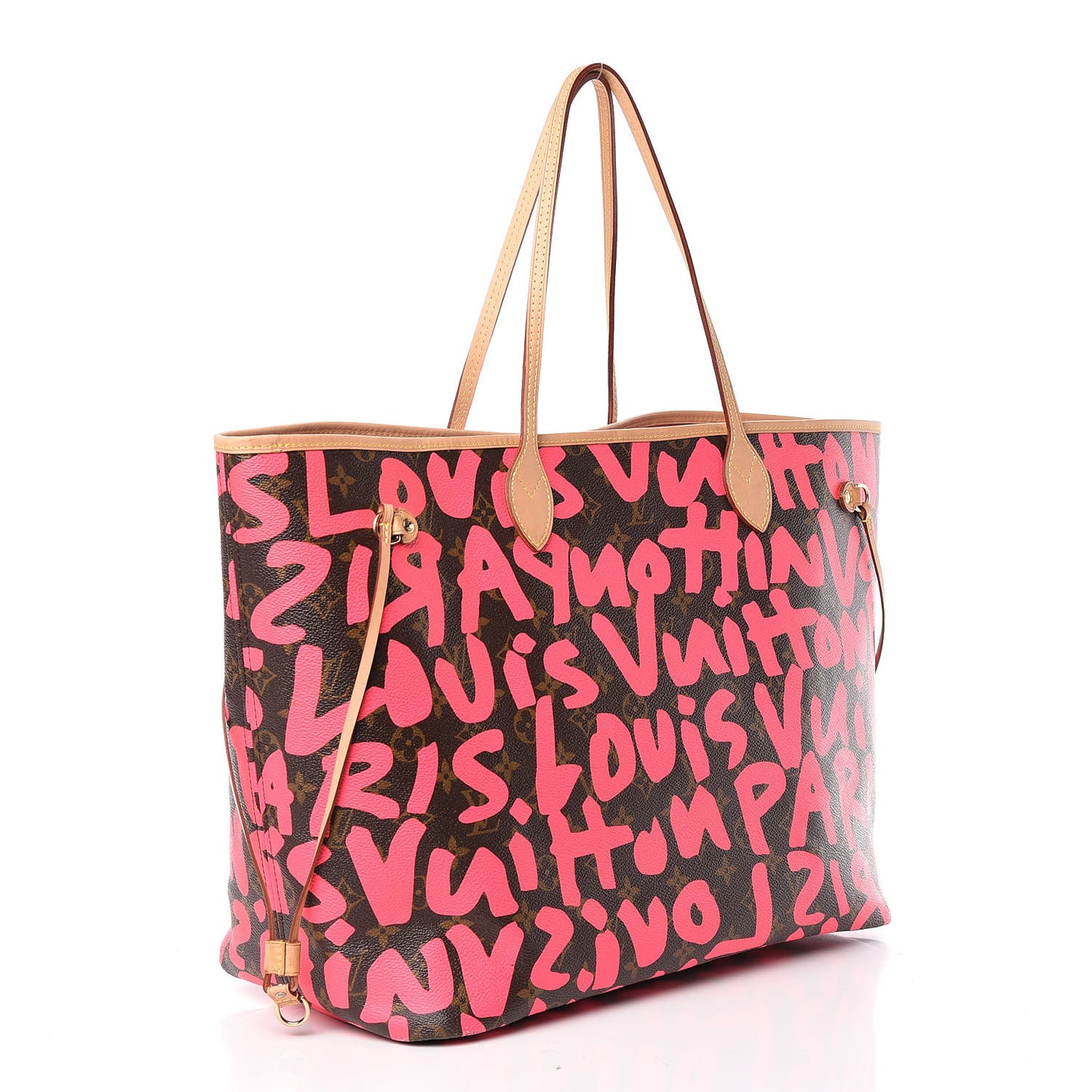 Monogram Graffiti Neverfull GM Fuchsia