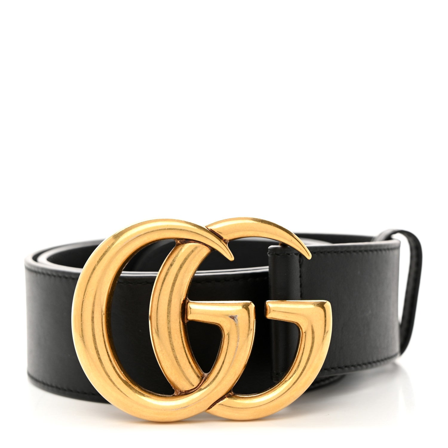 Gucci Calfskin Double G 40mm Belt 70/28 Black 1 of 7
