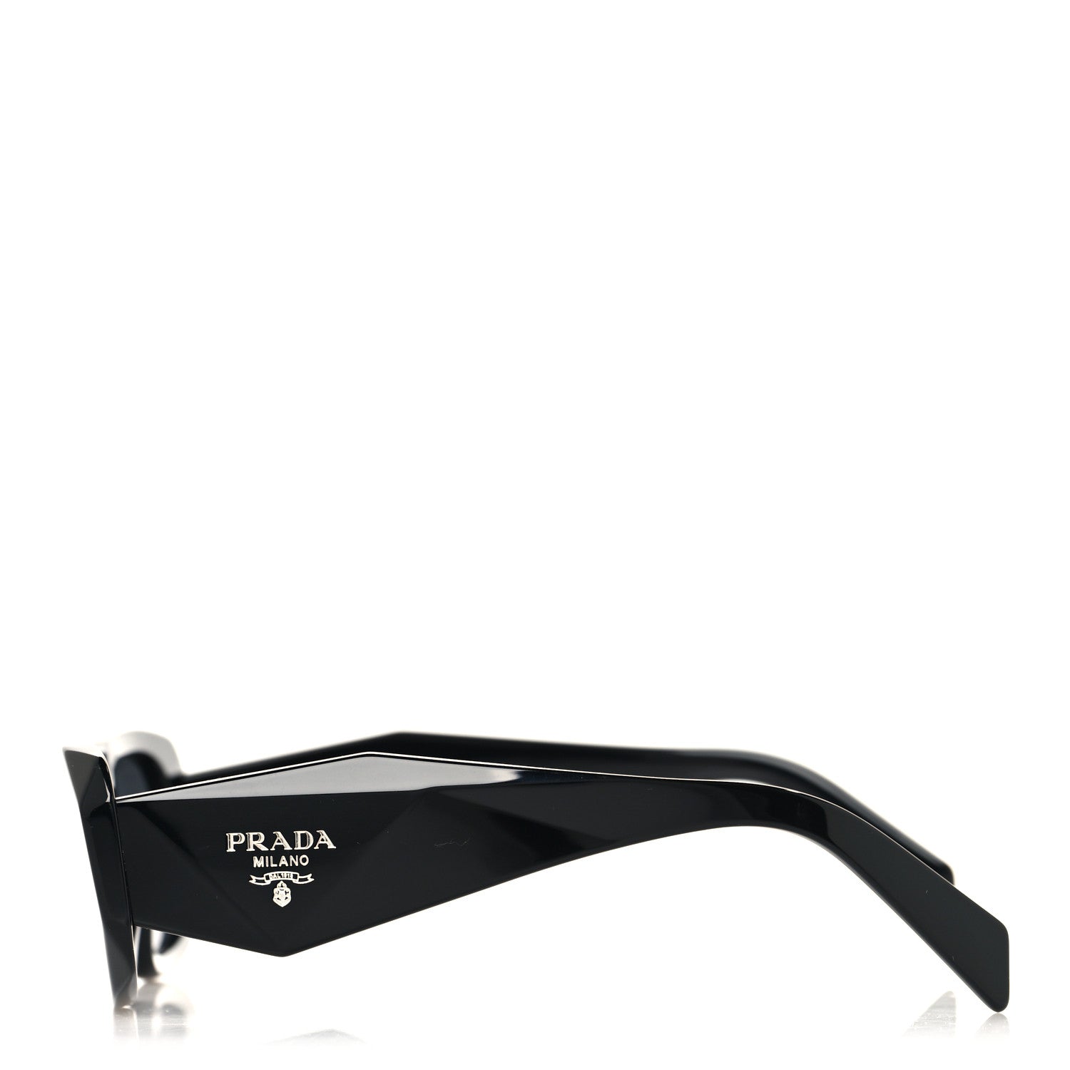 Prada Acetate Symbole Sunglasses SPR 17W Black 3 of 7