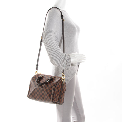 Louis Vuitton Damier Ebene Speedy Bandouliere 25 2 of 8