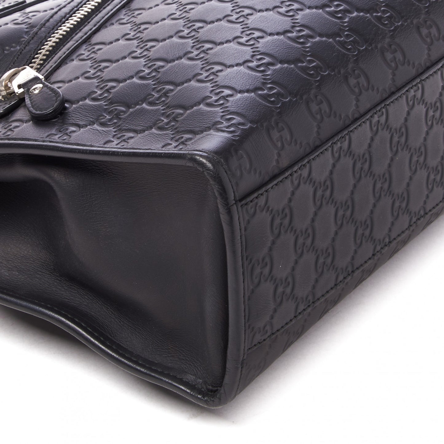Guccissima Web Briefcase Black