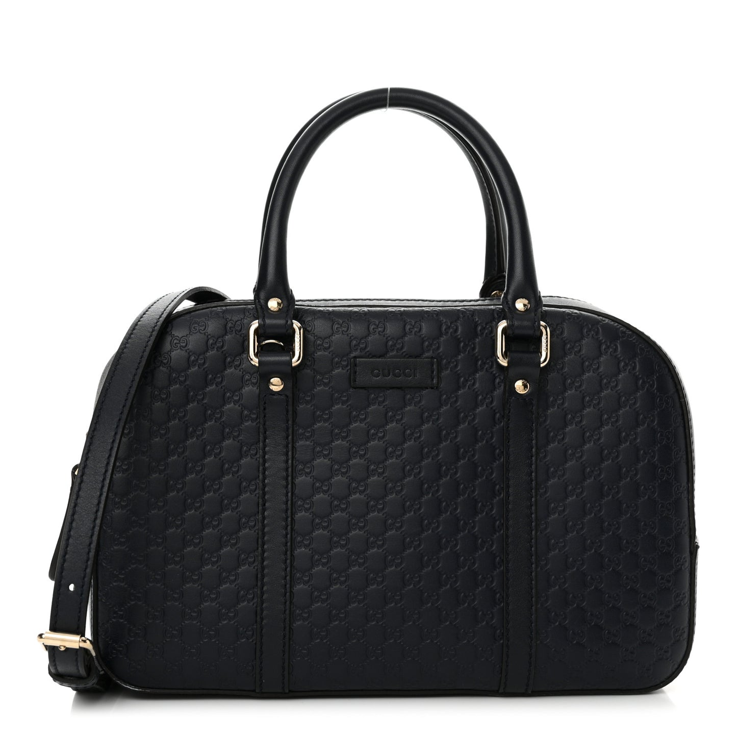 Microguccissima Medium Crossbody Bag Blue