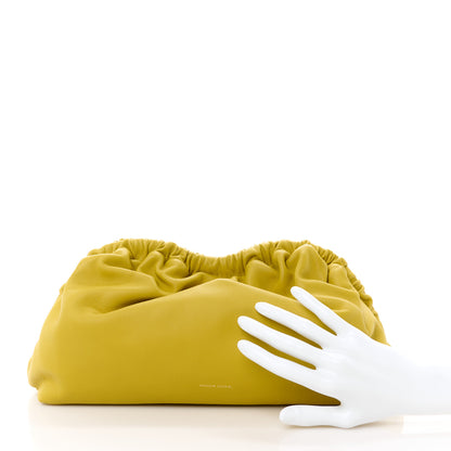Mansur Gavriel Lambskin Cloud Clutch Pomelo 2 of 10