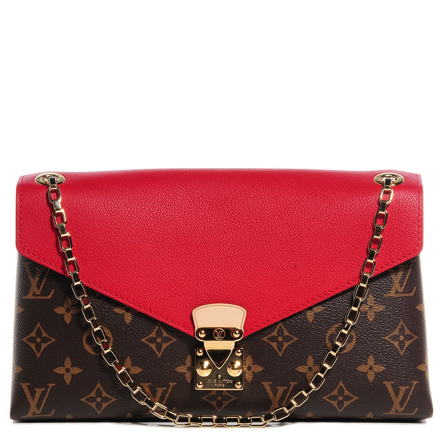 Monogram Pallas Chain Cherry