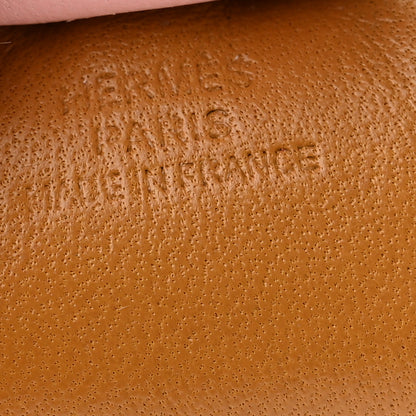Hermes Milo Lambskin Grigri Rodeo Horse Bag Charm PM Sesame Malachite Rose Sakura 3 of 5