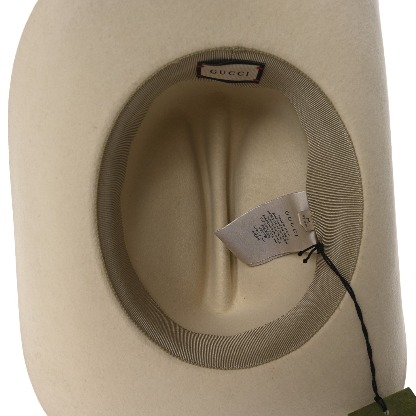 Felt Dallas Wide Brim Hat M Ivory