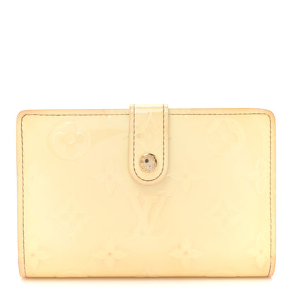 Louis Vuitton Vernis French Purse Wallet Perle 2 of 28