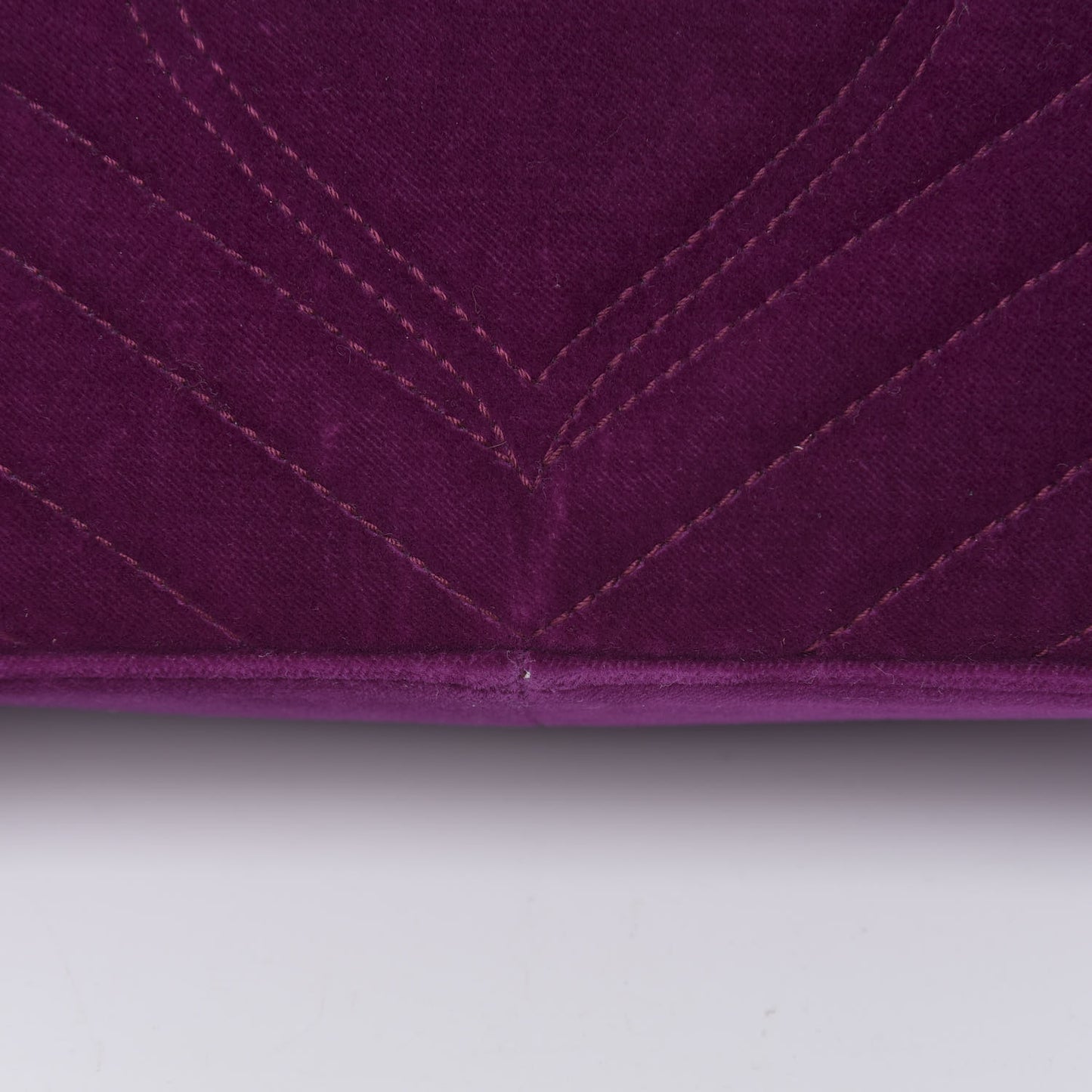 Velvet Matelasse Small GG Marmont Shoulder Bag Fuchsia Violet Cyclamen