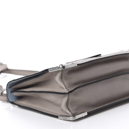 Prada Glace Calfskin Large Soft Cahier Bag Argilla 6 of 9