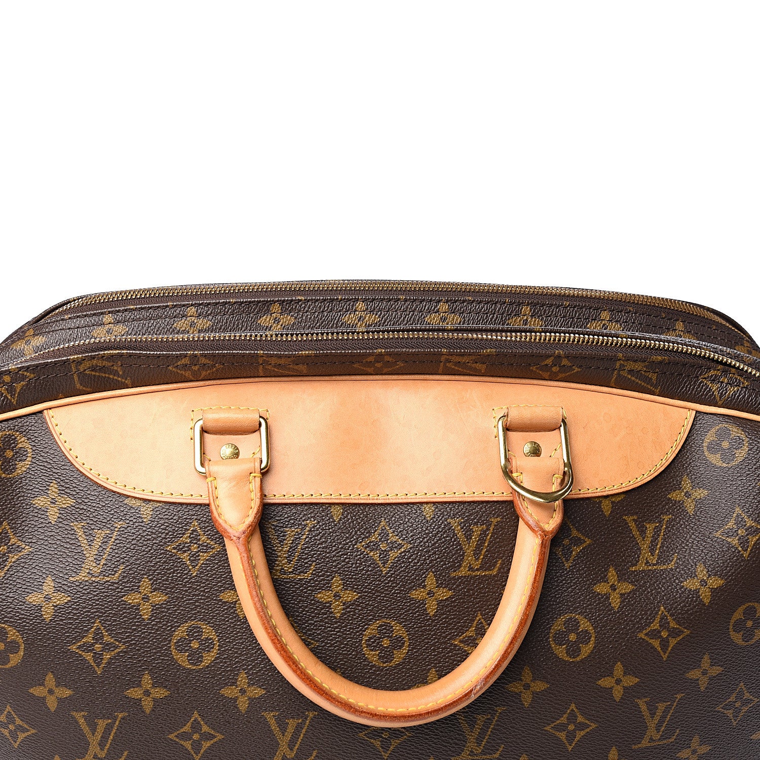 Louis Vuitton Monogram Alize 2 Compartment Luggage Travel Bag 11 of 11