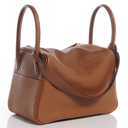 Hermes Taurillon Clemence Lindy 26 Alezan 3 of 15