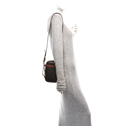 Saint Laurent Canvas Smooth Calfskin Le Monogramme Crossbody Pouch Chestnut 2 of 10
