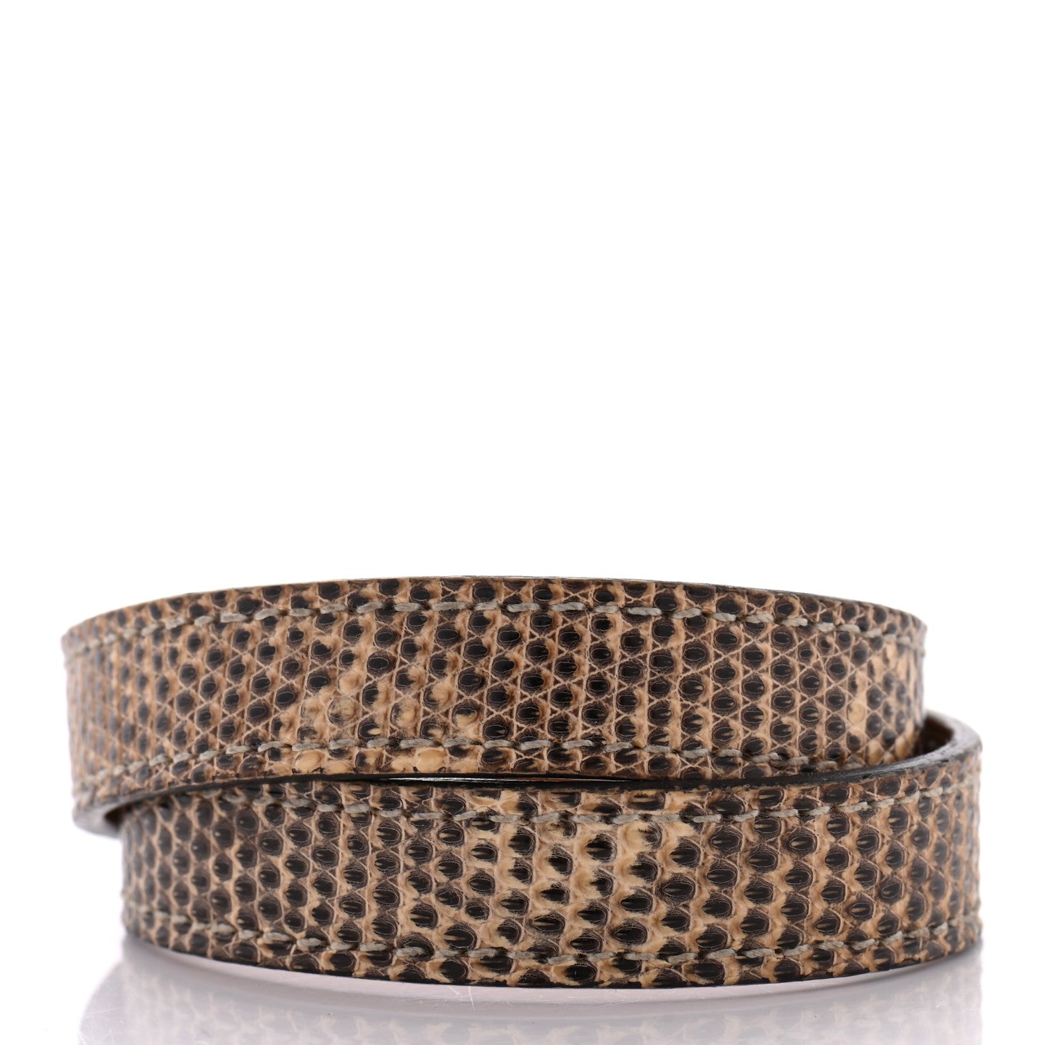 Hermes Lizard Kelly Double Tour Bracelet S Ombre 3 of 5