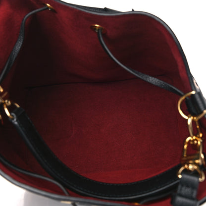 Louis Vuitton Empreinte Monogram Giant Neonoe MM Black Beige 6 of 14