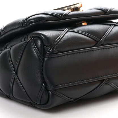 Louis Vuitton Lambskin Malletage Pico GO-14 Black 7 of 9