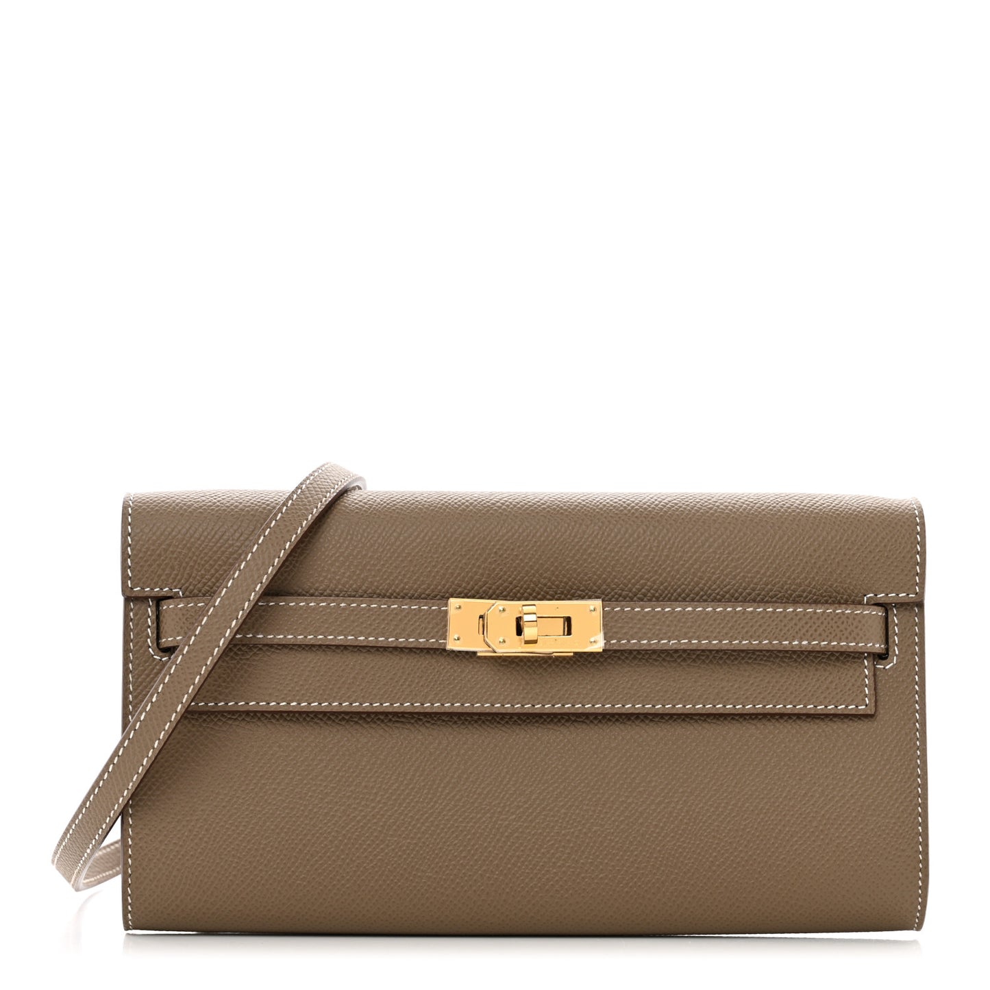 Epsom Kelly Wallet To Go Etoupe