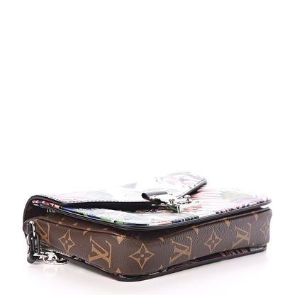 Louis Vuitton Epi Monogram Floral Mini Pochette Metis 4 of 10