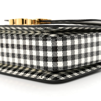Celine Patent Teen Vichy Garance Black White 11 of 14