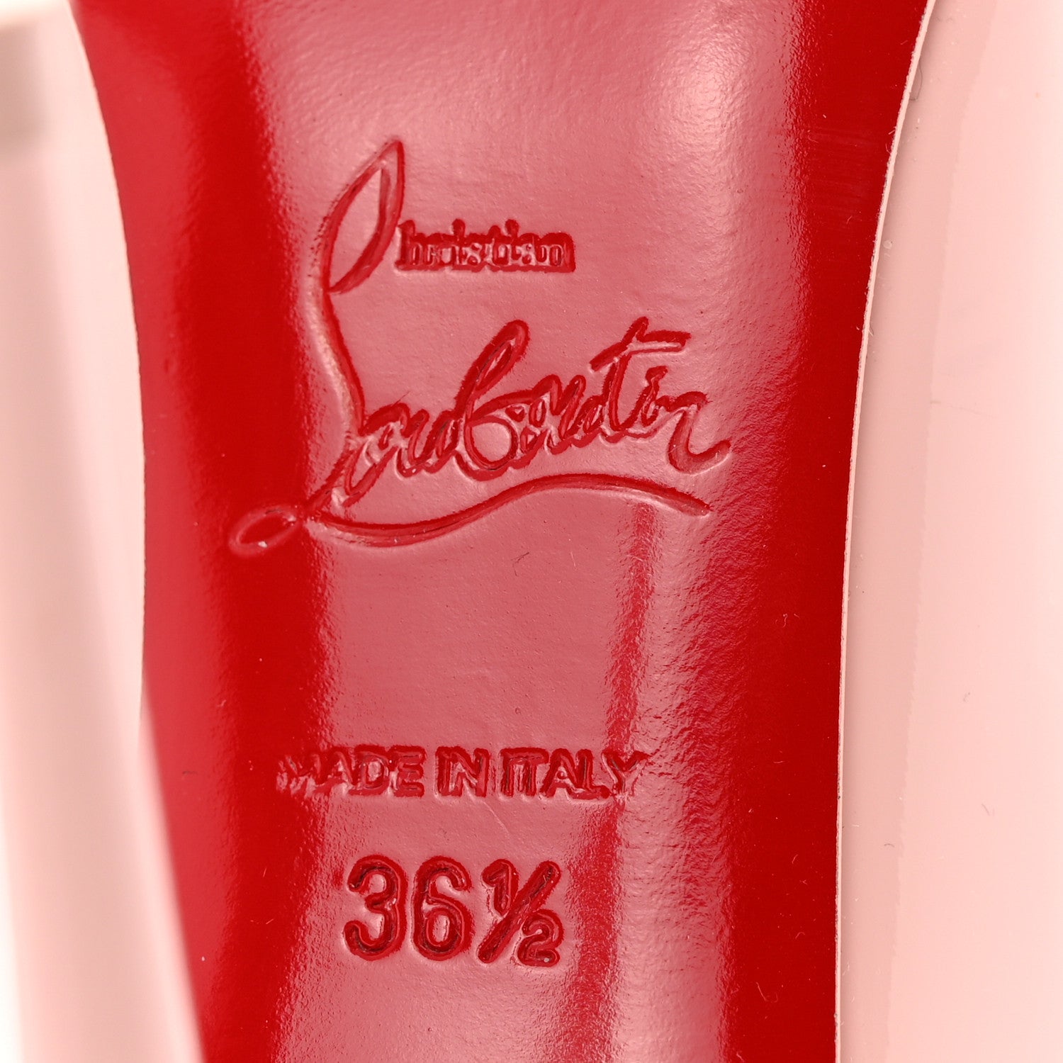 Christian Louboutin Patent Hot Chick 100 Pumps 36.5 Rosy 6 of 12