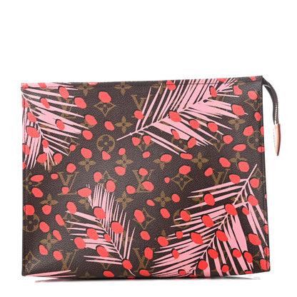 Louis Vuitton Monogram Jungle Dots Toiletry Pouch 26 Sugar Pink Poppy 1 of 7