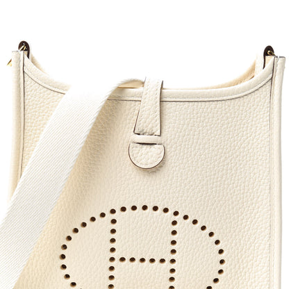 Hermes Taurillon Clemence Amazone Evelyne TPM Nata Craie 7 of 9