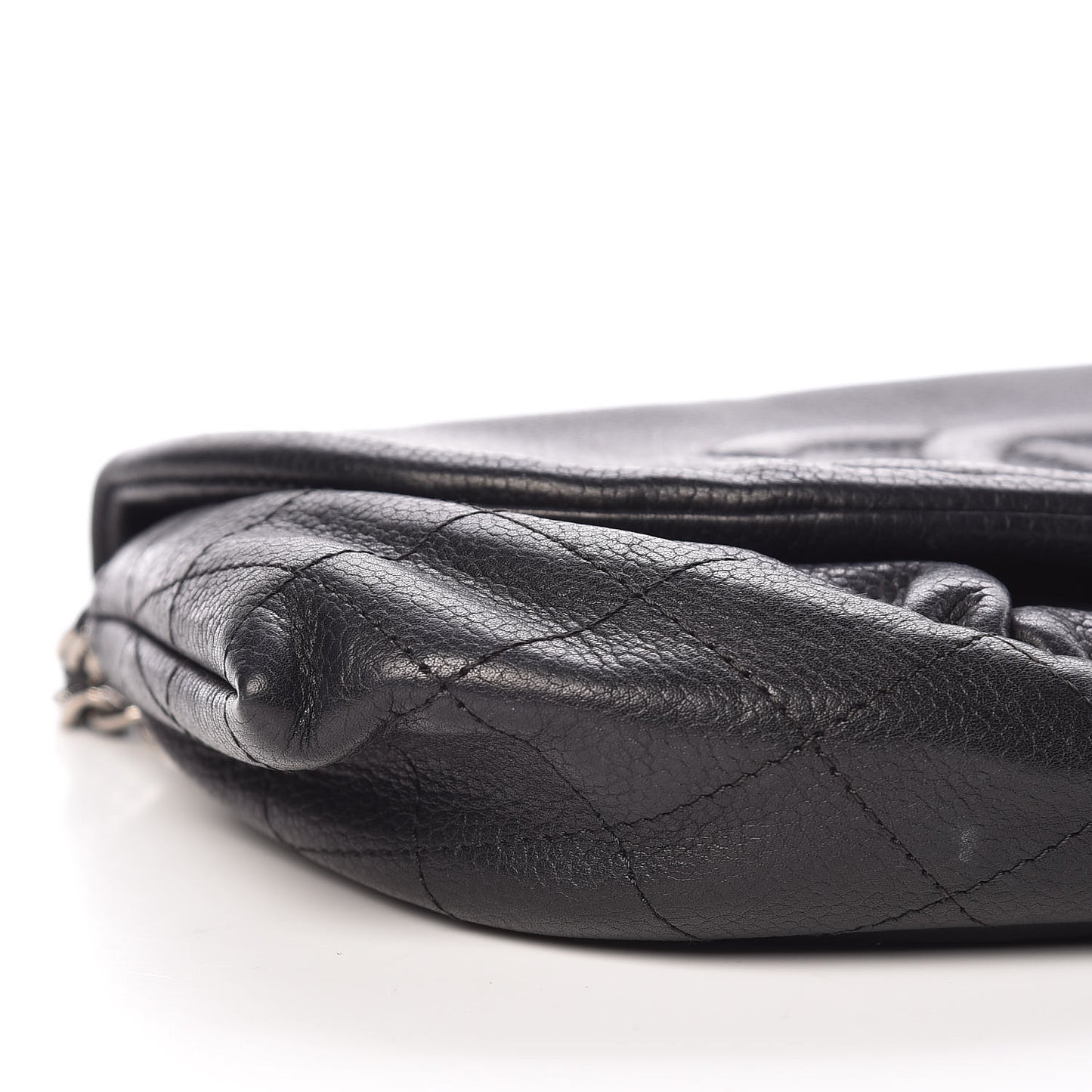 Caviar Half Moon Wallet On Chain WOC Black