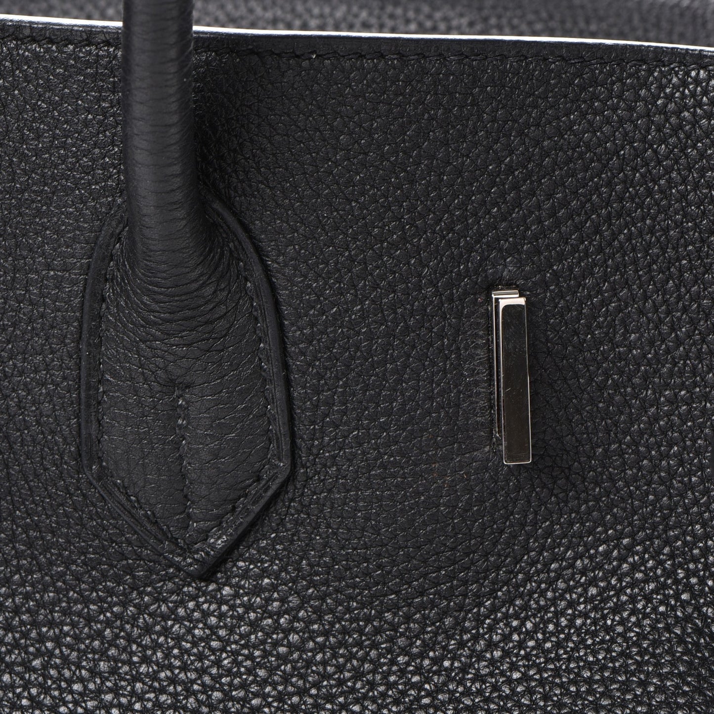 Taurillon Clemence Birkin 35 Black