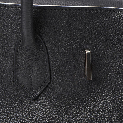 Hermes Taurillon Clemence Birkin 35 Black 31 of 37