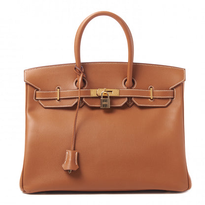 Hermes Epsom Birkin 35 Gold 1 of 33