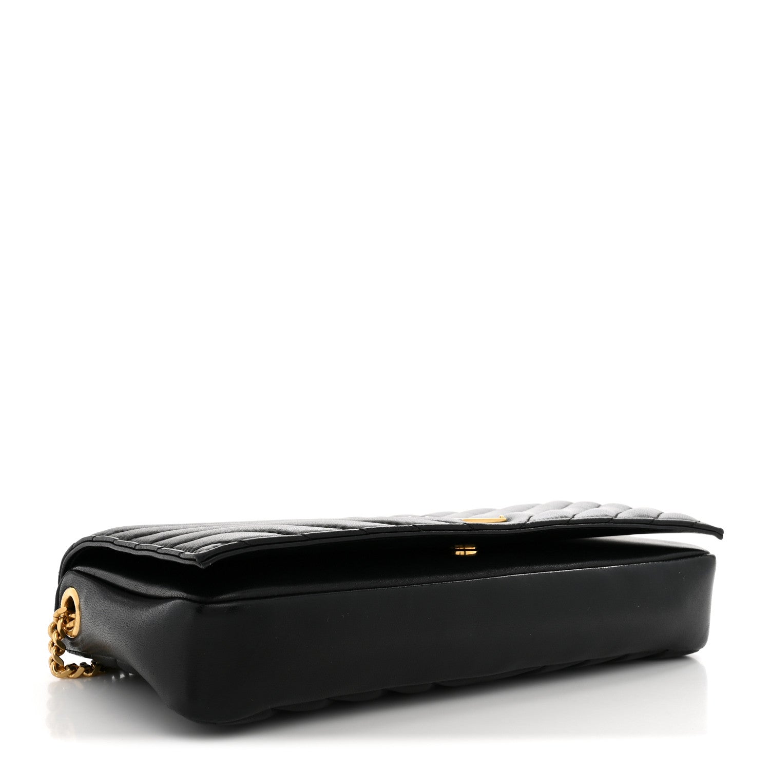 Saint Laurent Lambskin Matelasse Monogram Kate 99 Black 4 of 10