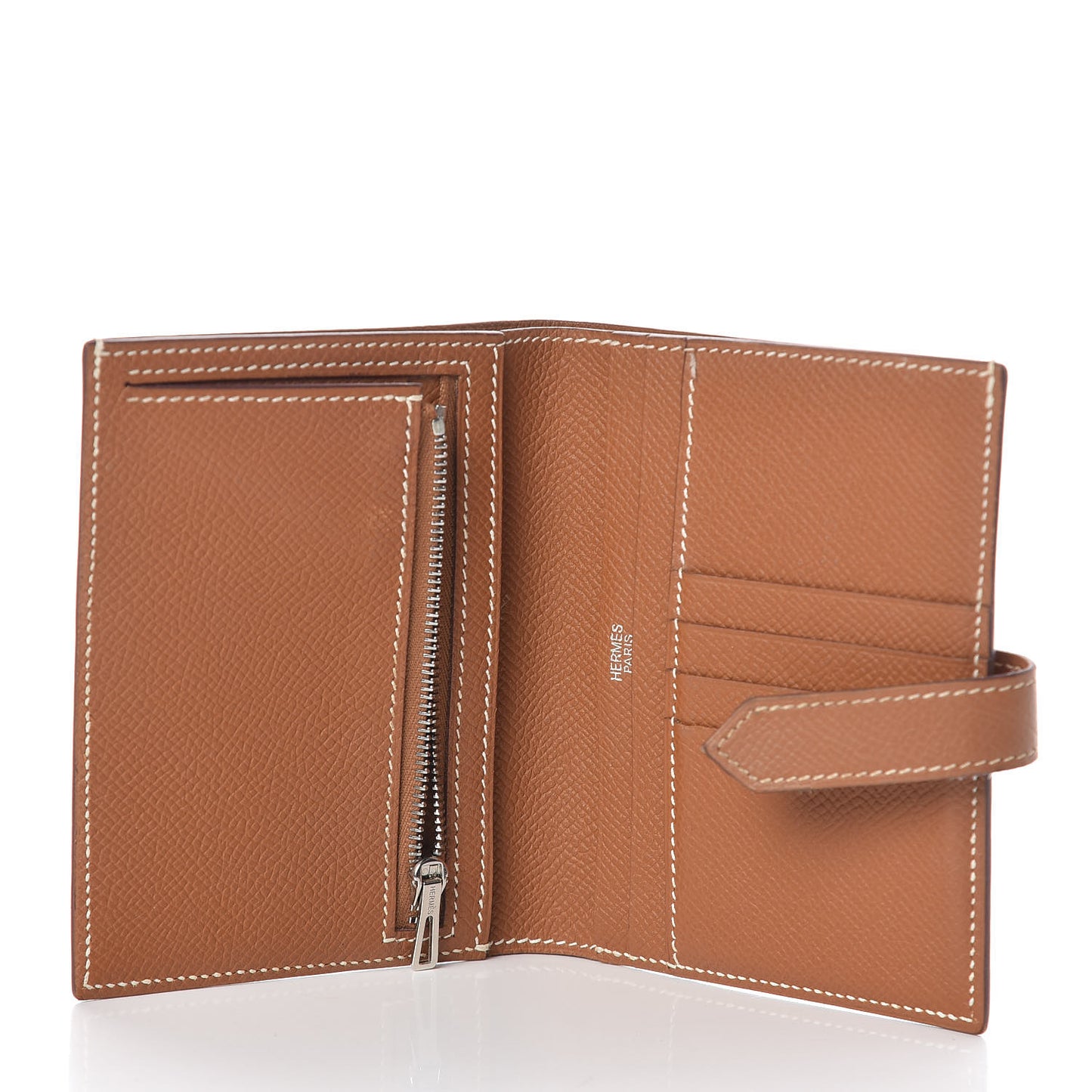 Epsom Bearn Compact Wallet Gold