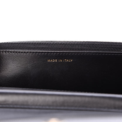 Chanel Caviar Quilted Boy Wallet On Chain WOC Black 6 of 12