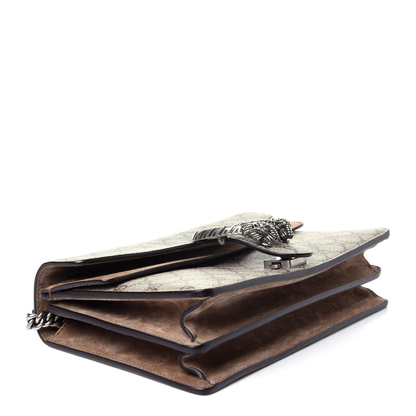 GG Supreme Monogram Small Dionysus Shoulder Bag Taupe
