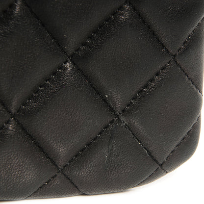 Chanel Lambskin Quilted Phone Case Black 7 of 7