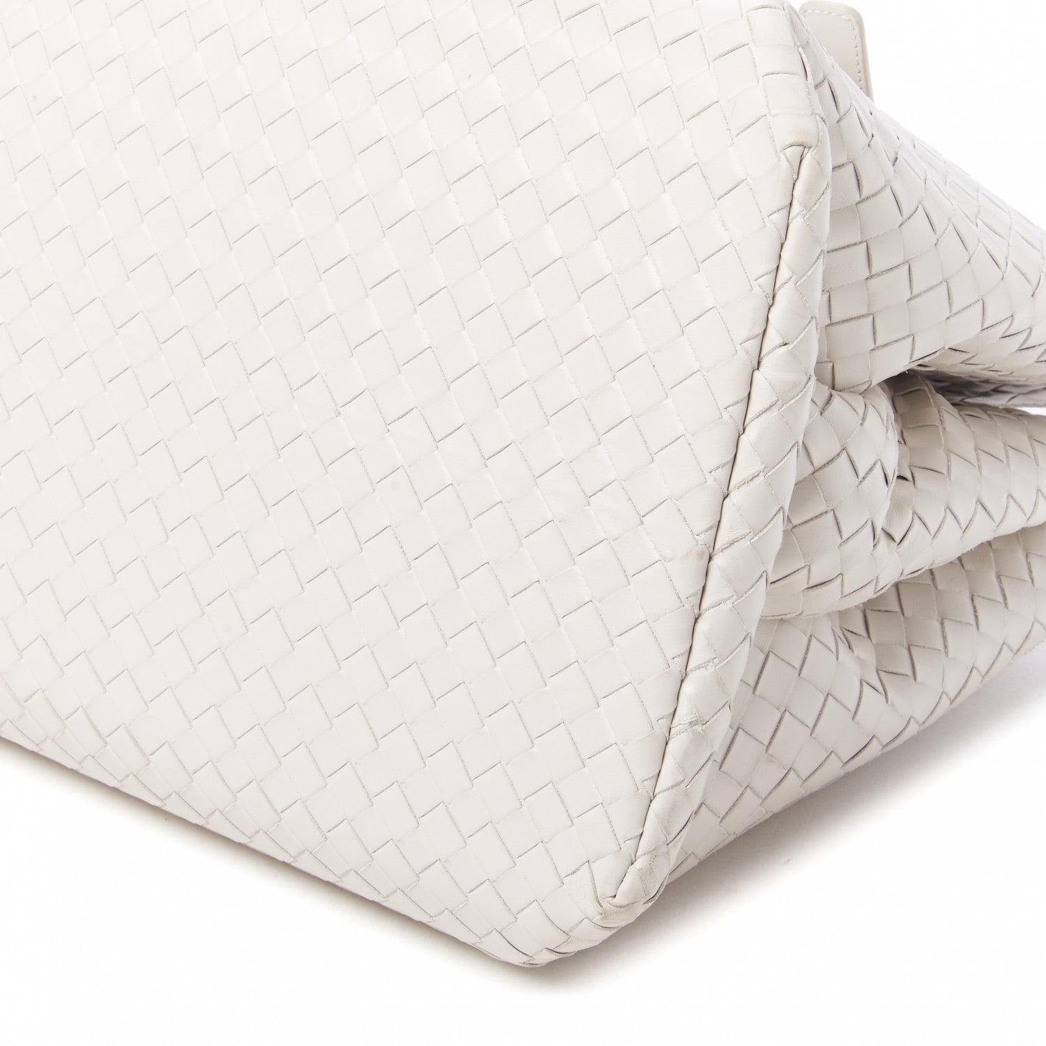 Bottega Veneta Nappa Intrecciato Medium Roma Tote White 4 of 9