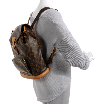 Louis Vuitton Monogram Montsouris GM Backpack 2 of 7